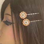 Handmade Stunning 3D Two-Tone 🌸 Flower Hair Clip  Photo 5