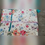 Borse In Pelle Purse Floral Leather Crossbody Purse Made In Italy Zip Tote White Photo 11