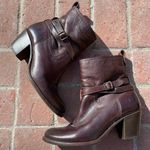 Frye Jackie Rivet Short dark brown leather boots size 7 Photo 7