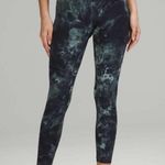 Lululemon Align High Rise Pant 25” Diamond Dye Silver Blue Tidewater Size 20 Photo 0