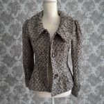 COCO & TASHI Brown Boucle Blazer Jacket Size Small Photo 1