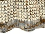 Mystree  Moss Stitch Earth Tone Knit Chunky Sweater Photo 6