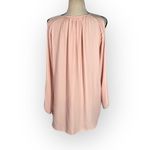 Amanda Uprichard  Katherine Maternity Top Women's L/XL Pink Long Sleeve RTR Photo 4