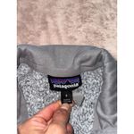Patagonia Women's Better Sweater Gray Heather 1/4 Zip Up Size Small Photo 4