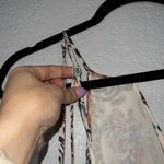 American Eagle  White Floral Tassel Maxi Dress Size Small Photo 4