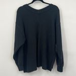 Aerie  Black Knit Top XS Photo 3