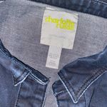 Charlotte Russe  Dark Blue Cropped Denim Jacket Photo 4