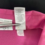 Liz Claiborne Hot Pink Shimmer No Iron Long Slv French Cuff ButtonDown Sz.14 Photo 5