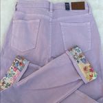Johnny Was Purple Cropped Ankle Jeans Photo 5