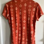No Boundaries  Orange Crisscross Front Short Sleeve Tee Size LG Photo 4