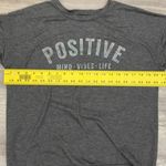 West Coast Love Gray Graphic Sweatshirt Positive Mind Vibes Life in Iridescent Photo 9
