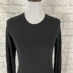 Gap women M Crewneck Longsleeve classic sweater black Photo 2