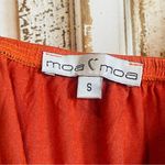 Moa Moa Floral Red Women's Top Photo 2