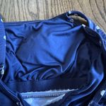 Lands End Womens Navy Blue White Polka Dot Tankini Swim Suit Top Size Medium DD Photo 2