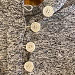 Columbia  Darling Days Pullover Cream Black Marled Sea Salt Button Neck Photo 2