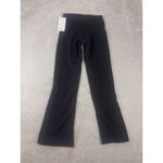 Lululemon  Women's Brushed Softstreme Ribbed Zip Flared Pant 32.5" Black 6 Black Photo 6
