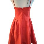 Yumi Kim Size S Small Sneak Peek Mini Cocktail Dress Orange Pockets Photo 2