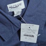 J.Crew  Factory Jeweled button-up cotton poplin shirt in‎ signature fit XS NWT Photo 3