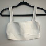 ZARA MOVING SALE  White Square Neck Crop Top Photo 2