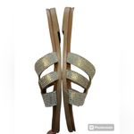 Olivia Miller  Strappy Sandal Silver Rhinestone size 10 Photo 2