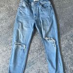 Abercrombie & Fitch Curvy Love High Rise Mom Jean (short length) Photo 0