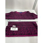 Apt. 9 Womans  Sweater Pullover Medium Animal Print Long Sleeve Crewneck Photo 5