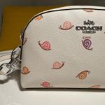 Coach Authentic White Snail Print Women's Bag Madi Women's Crossbody Brand New Photo 2