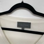 Sunday in Brooklyn  Cream V Neck Twist Front Sweater Womens Small Boho Casual Photo 1