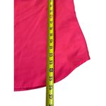 New York & Company Pink Split Crew Neck Short Sleeve Women's Top Size M | 13 Photo 5