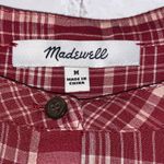 Madewell Balloon Sleeve Peasant Plaid Top Photo 4
