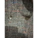 Dior Vintage Christian  Jacket Womens 12 Black Blazer Career Preppy Classic Gray Photo 3