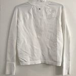 Calia by Carrie Calia Women's Relaxed Seamless 1/4 Zip Long Sleeve in Pure White size M NWT Photo 2