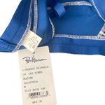 Ron Herman Tais Swim Bikini Top – Blue Snake Print & Polka Dot, Size M, NWT Size M Photo 3