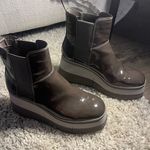 Naked Feet Platform Boots Gray Size 9 Photo 0