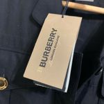 Burberry Cotton Gabardine Jumpsuit In Black 6 NWT $1400 Photo 5