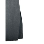 New York & Company Gray Maxi Length Side Slits Tie Waist Zip Back Skirt 10 Photo 3