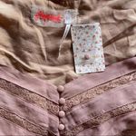 Free People ✨SALE  Elle Mini Dress Toasted Mink Size 0 NWT Photo 10