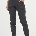 Spanx  Grey Stretch Twill Cargo Joggers Pants Elastic Waistband Size Medium Photo 0