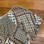 Maurice's  Women's Size 1x Off Shoulder Boho Patchwork Print Short Bell Sleeve Top Photo 1