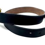 Gucci  GG Marmont Black Leather Belt – Gold Buckle, Iconic Style Photo 5