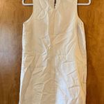 Anthropologie Champagne & Strawberry Embroidered Sleeveless Dress Size Medium Photo 3