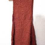 Free People  Scarlet Smocked Cutout Mini Dress Rust New partial Tag Sz Medium Photo 3