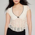 Kimchi Blue NWT  Taylor Lace Babydoll Top Photo 1