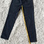 Gap  WOMEN’S 1969 ALWAYS SKINNY JEANS IN BLUE PLAID SIZE 28/6R Photo 8