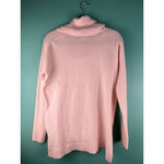 Banana Republic  Pink Cowl Neck Sweater M | Soft Knit Long Sleeve Pullover Photo 3