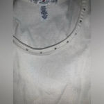 Tommy Hilfiger Vintage y2k Rhinestones Studded White Camisole Photo 2