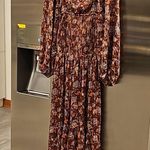 ASTR ππ Arlette Floral Sweetheart Long Sleeve Maxi Dress Floral Print Small NWT Photo 11