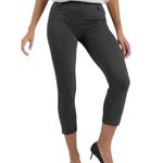 Betabrand  Pants Womens XS Pull On Cropped Capri Yoga Ponte Knit Charcoal Gray Photo 11