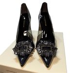 Good American “Cinder F*cking Rella” Crystal PVC Pumps – Size 9 Photo 3