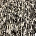 a.n.a  & Ava Black White Textured Knit Cotton Open Face One Size Wrap Sweater Top Photo 2